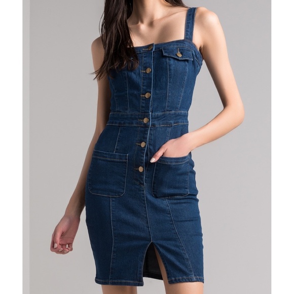 AKIRA Dresses & Skirts - 2/$20 AKIRA Denim Dress